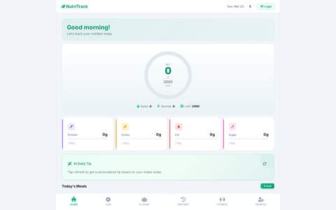 NutriTrack AI